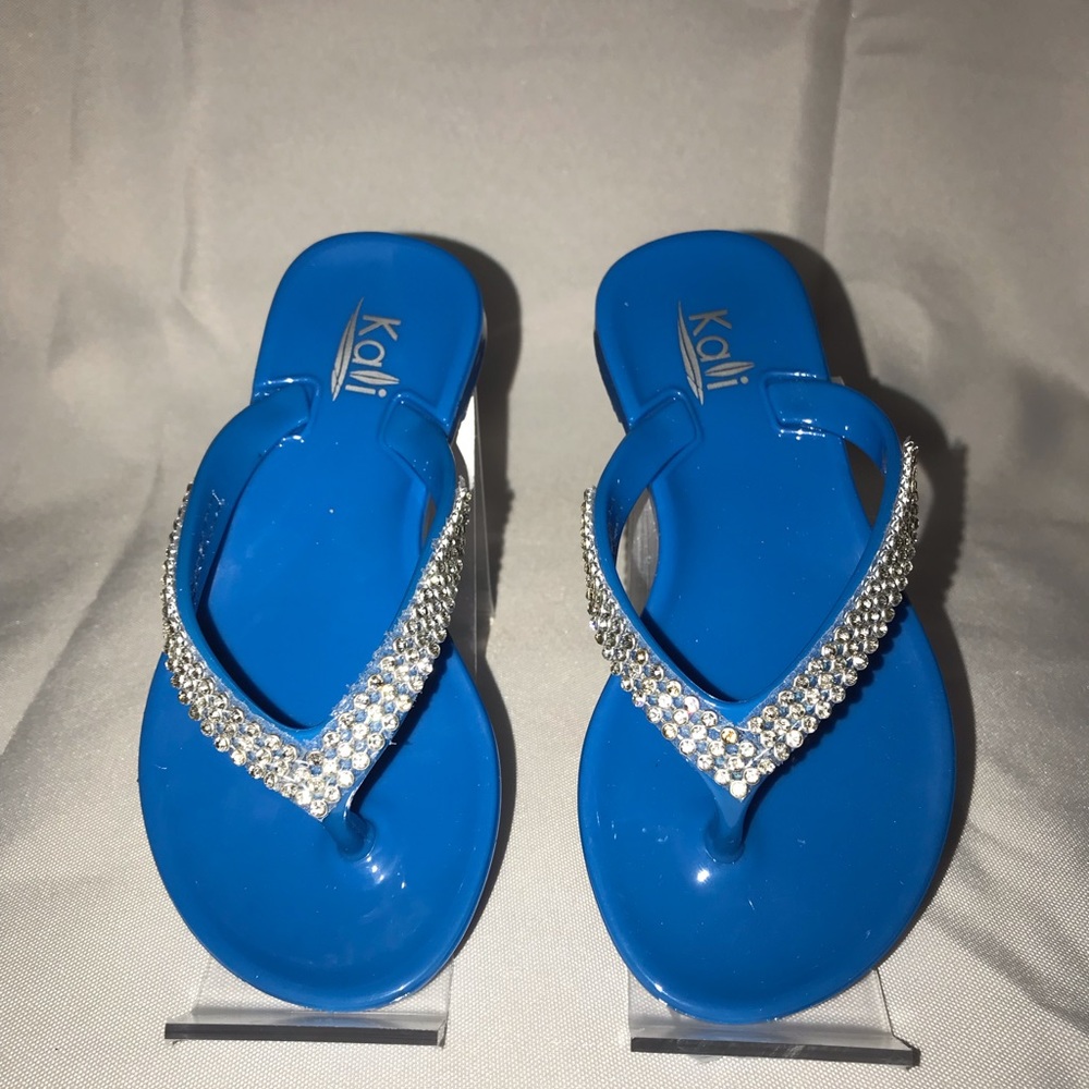 LITTLE GIRLS RHINESTONE SANDALS
